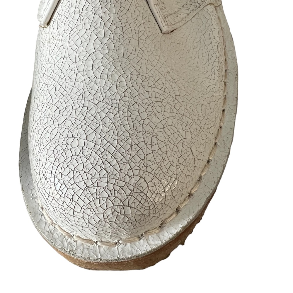 Tory Burch Bergen Leather Bootie Chukka White - Picture 3 of 9